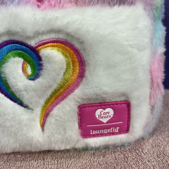 Loungefly Fluffy Care Bears Backpack - Picture 2 of 6